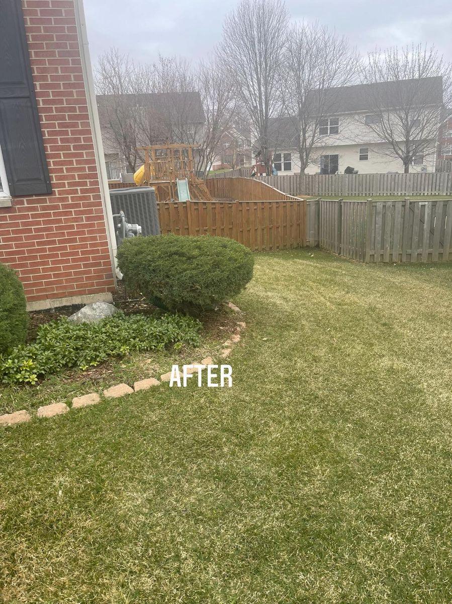 Lawn care and landscaping work by Henry’s Lawn Care in Rockford, IL