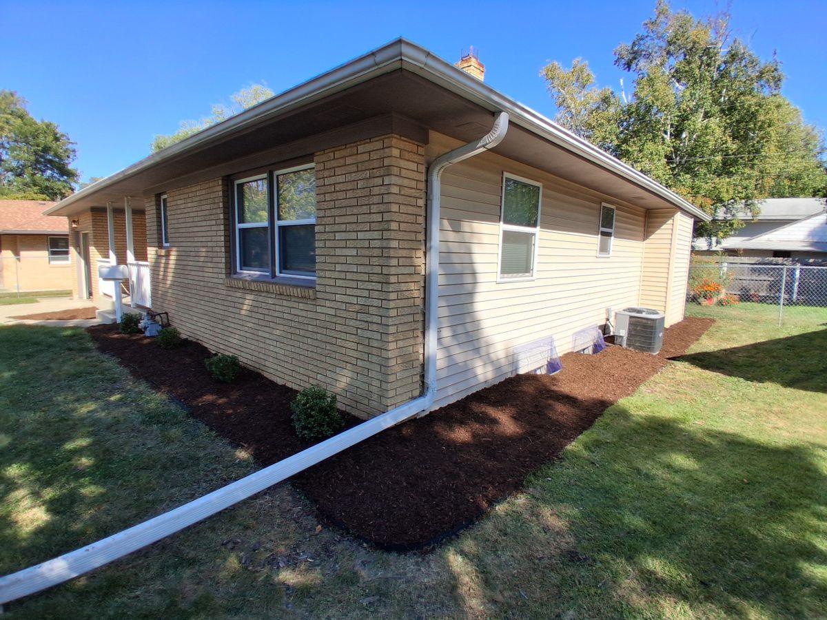 Lawn care and landscaping work by Henry’s Lawn Care in Rockford, IL